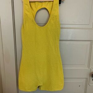 Zara Yellow Romper/Jumpsuit